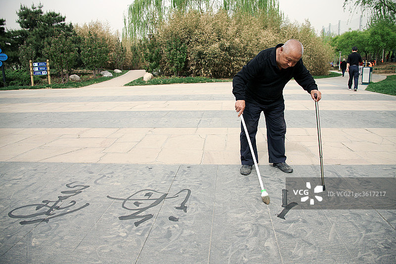 东方老人生活图片素材