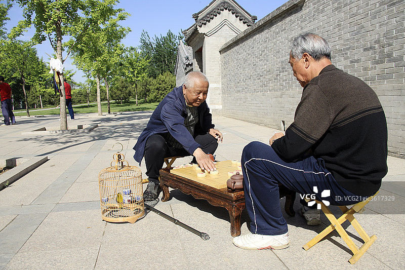 东方老人生活图片素材