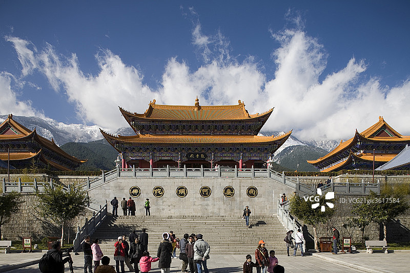 云南省崇圣寺图片素材