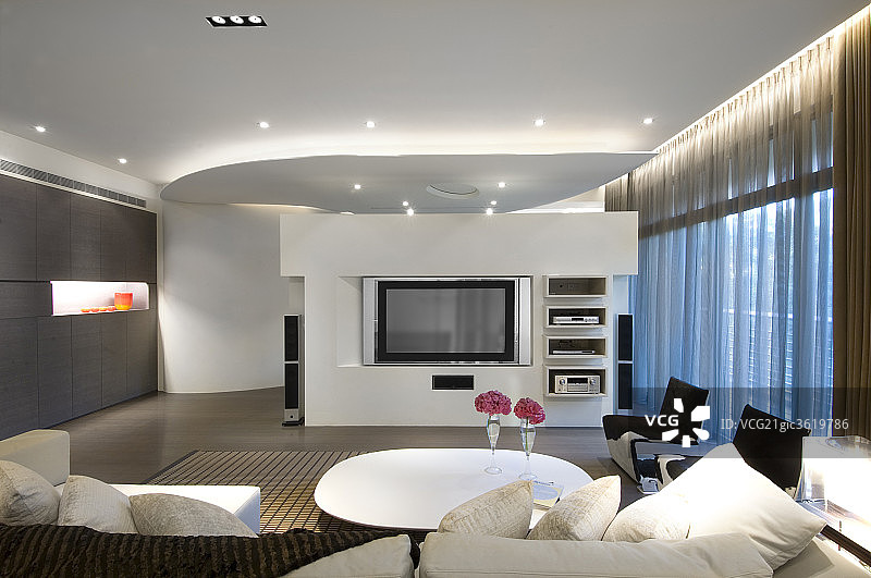 装饰前卫的客厅图片素材