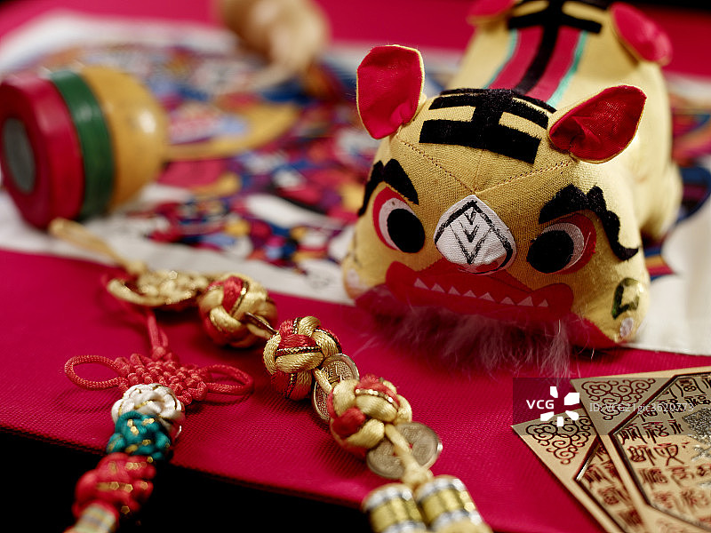 中国传统静物布老虎图片素材