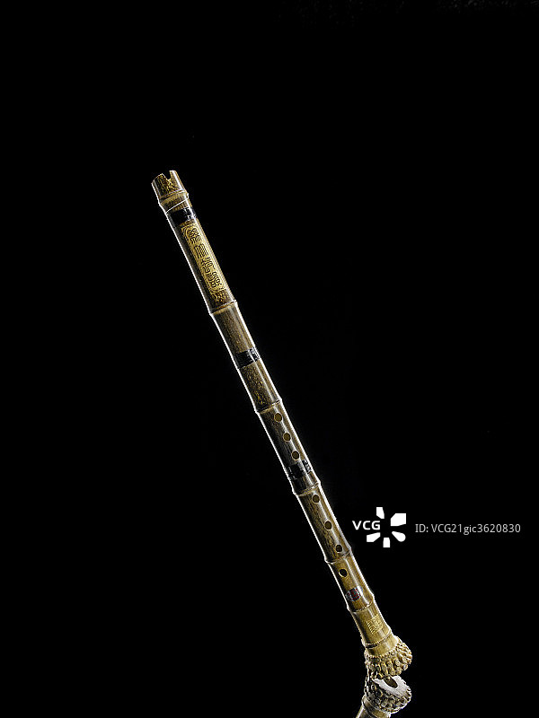 中国传统静物笛子图片素材