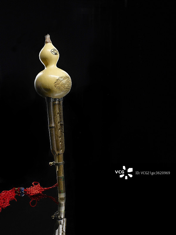 中国传统静物葫芦丝图片素材