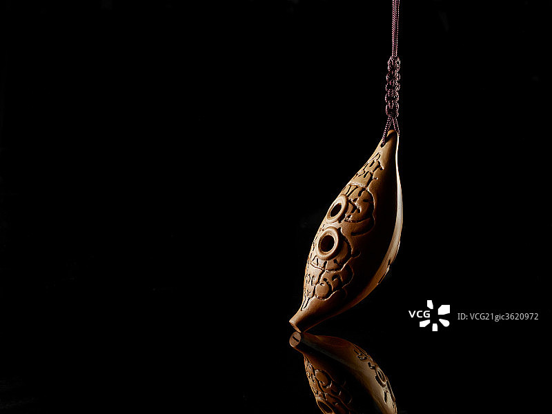 中国传统静物埙图片素材