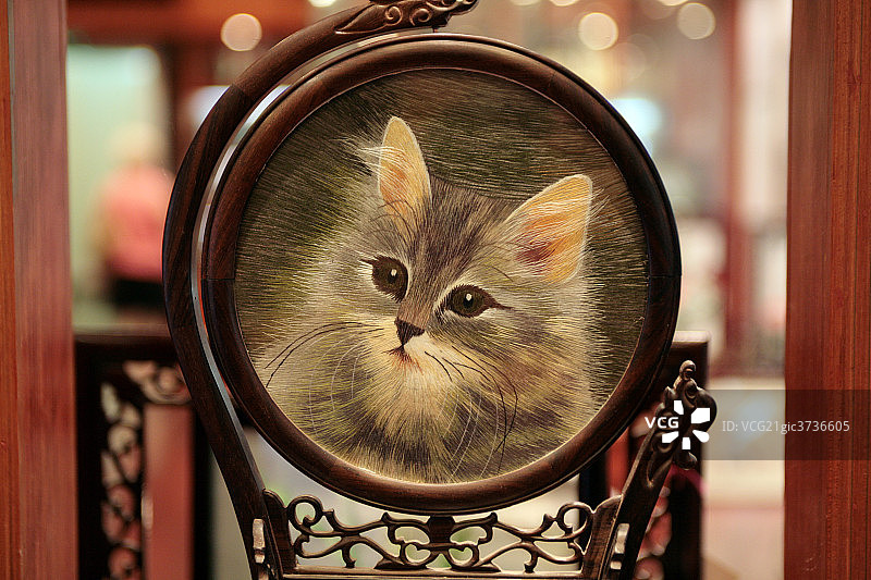 刺绣丝绸图片素材