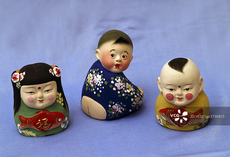 静物泥人图片素材