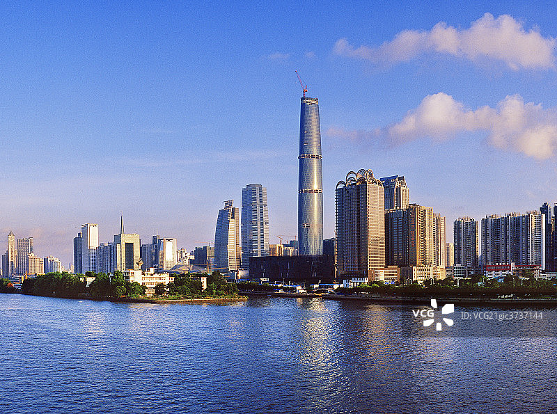 广东省广州西塔图片素材