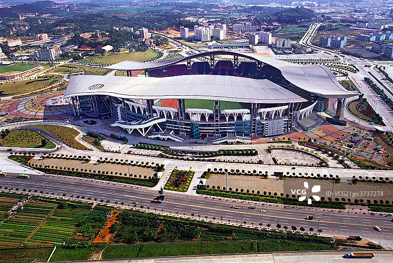 广东省广州奥林匹克体育中心图片素材