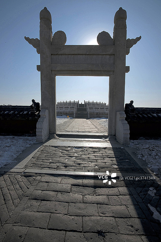 北京天坛圜丘图片素材