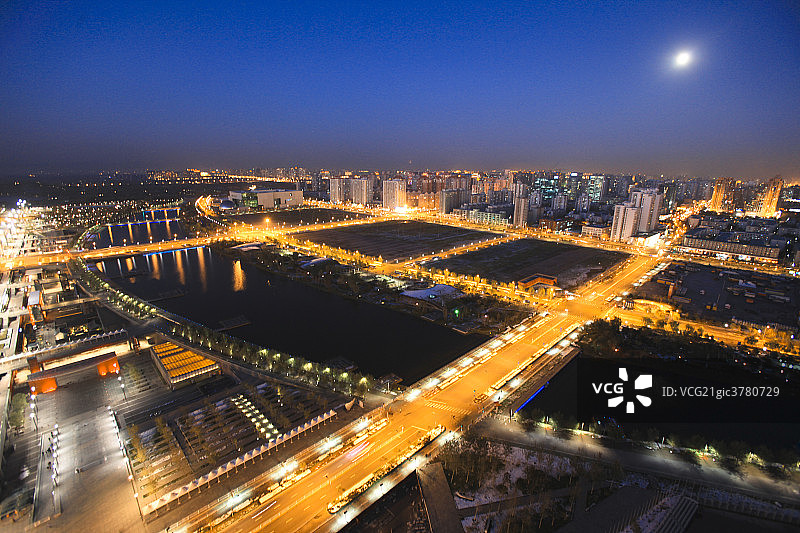 都市夜景图片素材