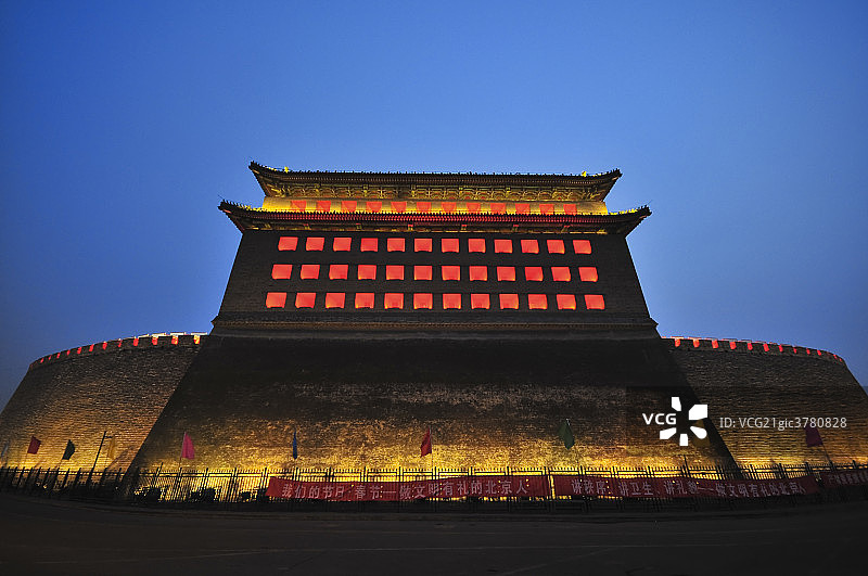 北京德胜门图片素材