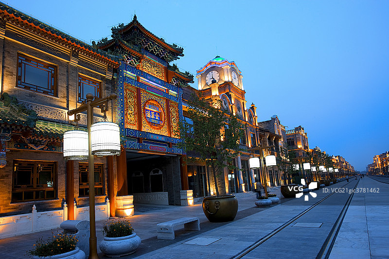 前门风景图片素材