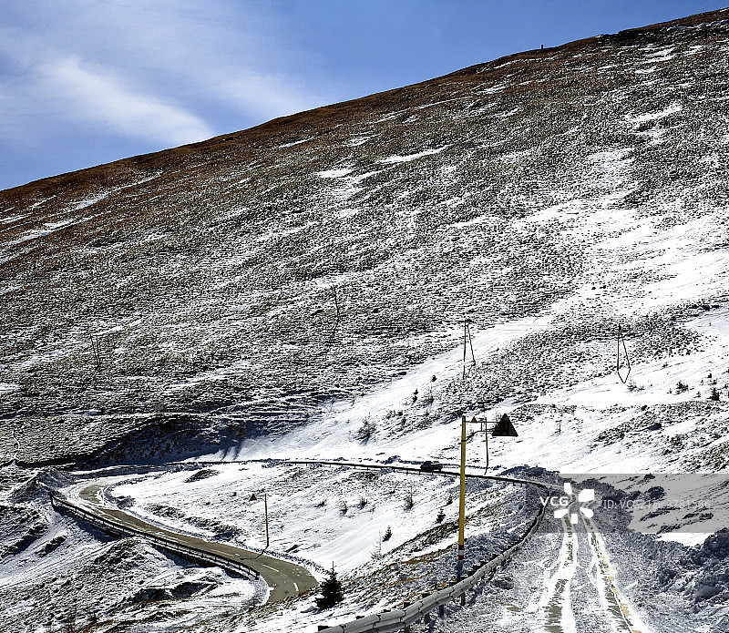 雪山风光图片素材