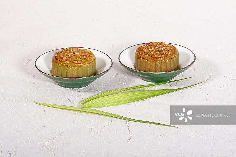 月饼和茶图片素材