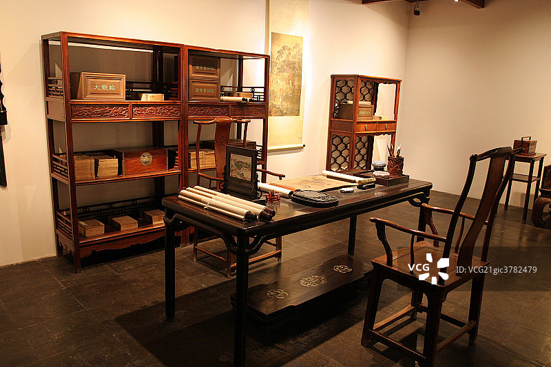 上海博物馆中国明清家具图片素材