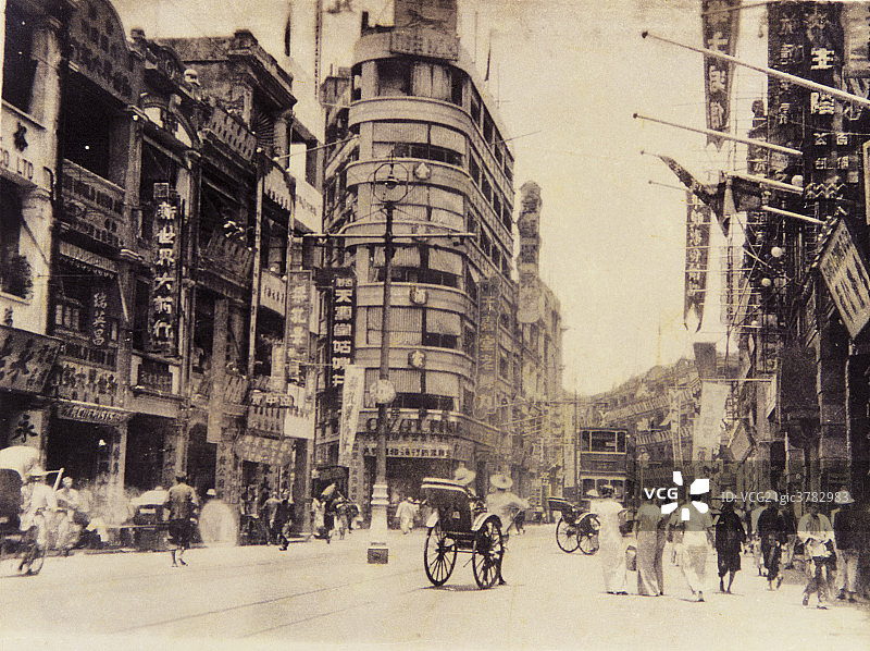 中国上海老照片图片素材