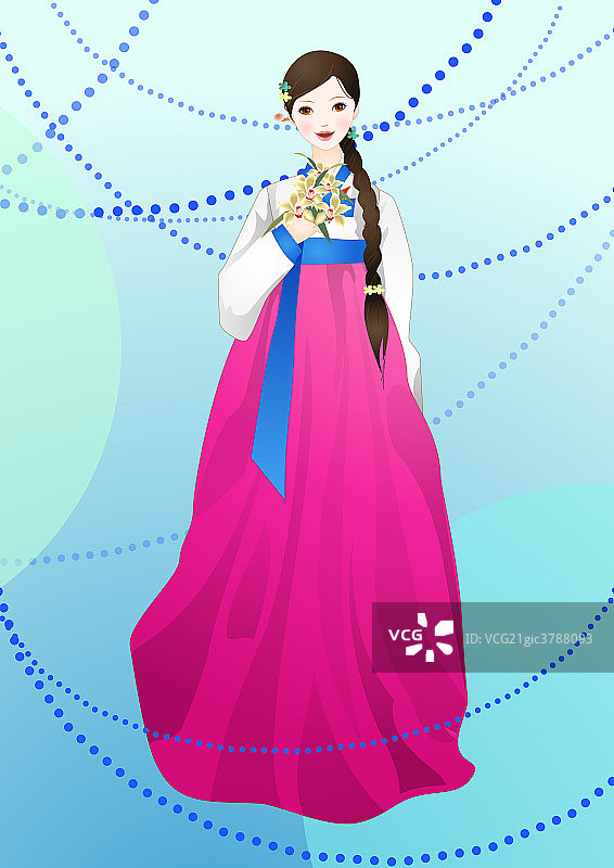 朝鲜族图片素材