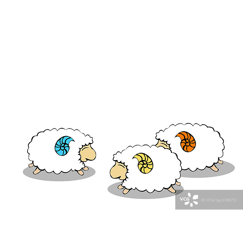 小羊图片素材