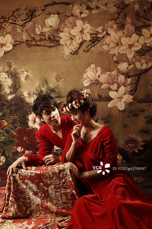 婚纱照图片素材