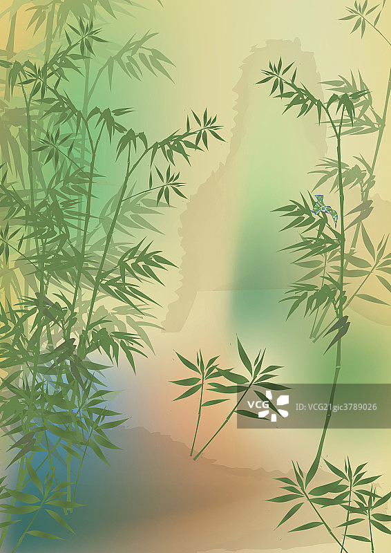 竹林图片素材