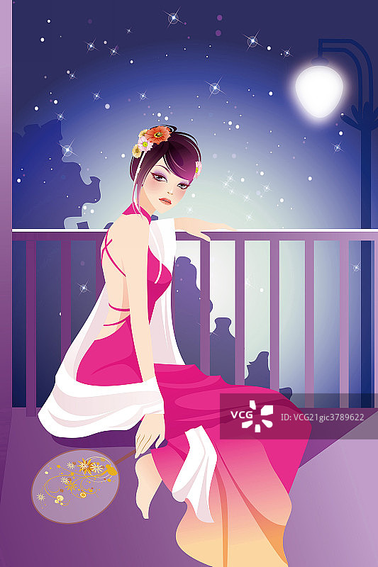 现代时尚女性图片素材