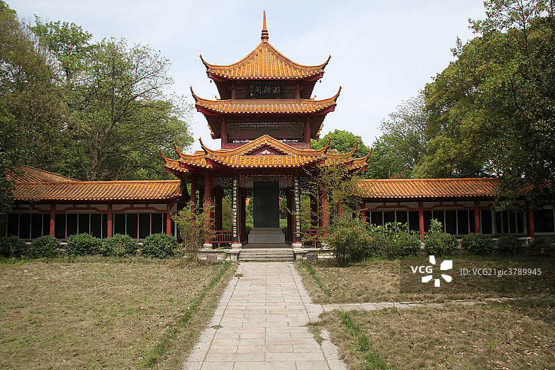 屈子祠离骚阁图片素材