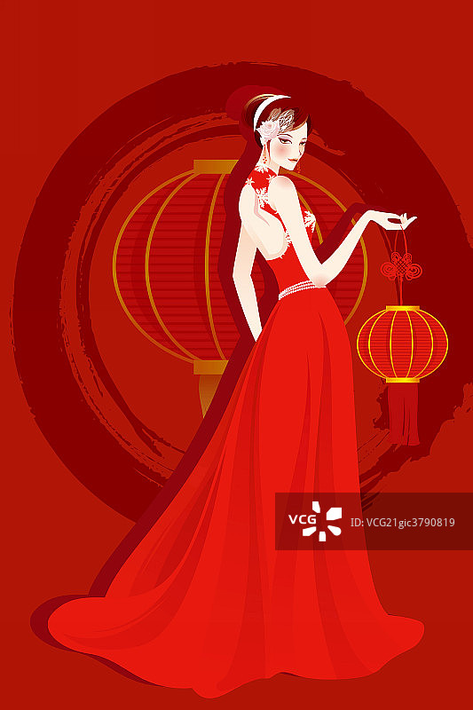 现代时尚女性图片素材