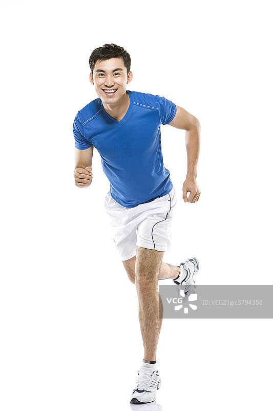 青年男子健身图片素材