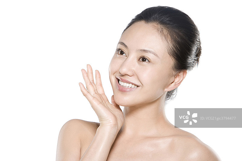 美女特写图片素材