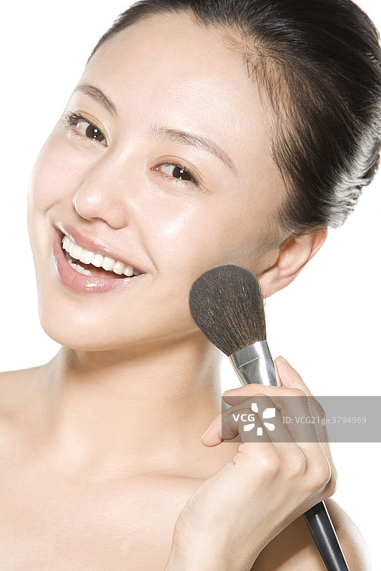美女化妆图片素材
