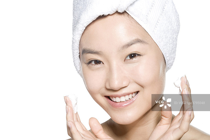 美女护肤图片素材