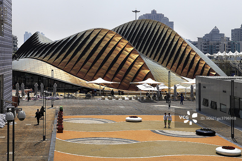 上海世博会建筑阿联酋馆图片素材