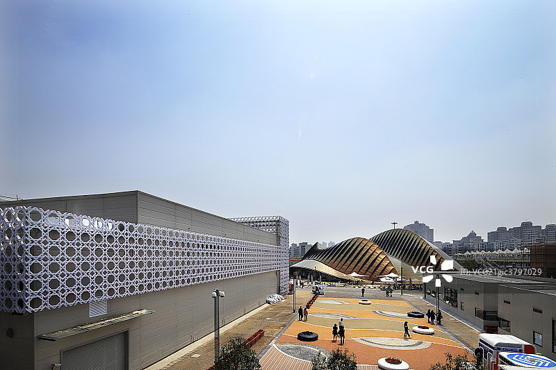 上海世博会建筑阿联酋馆图片素材