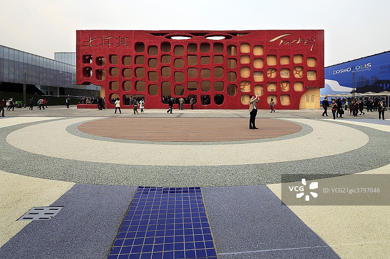 上海世博会建筑土耳其馆图片素材