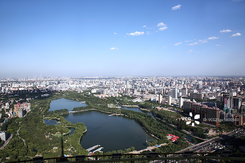 北京西海汇通祠德胜门图片素材