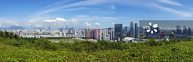 深圳福田区风光图片素材