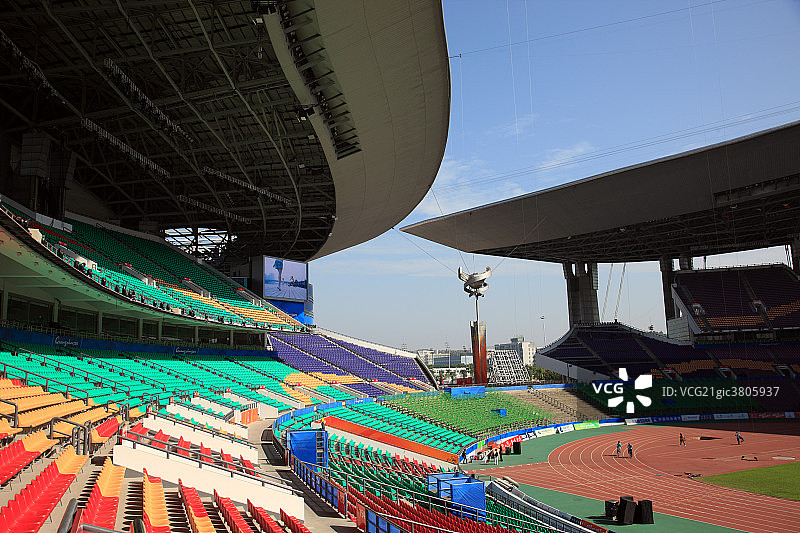 广东奥林匹克体育中心体育场图片素材