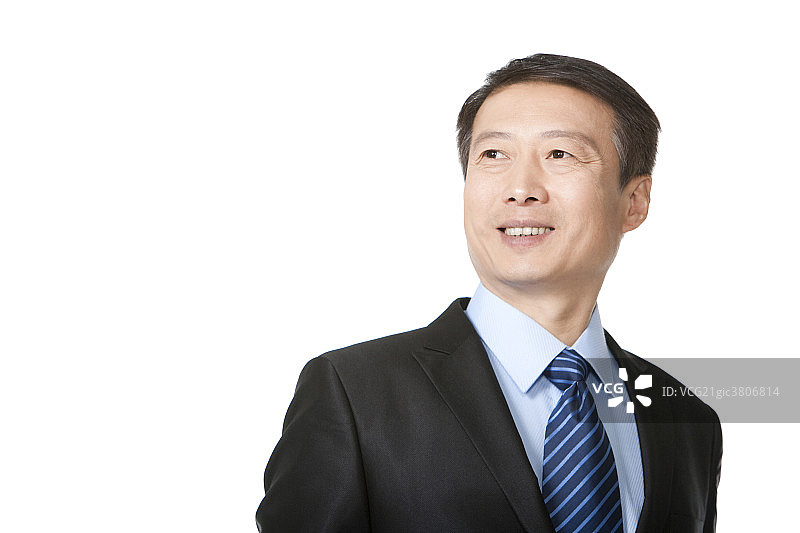 中年商务男士肖像图片素材