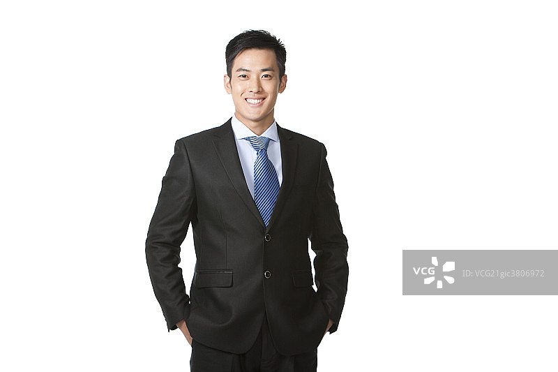 商务男士肖像图片素材