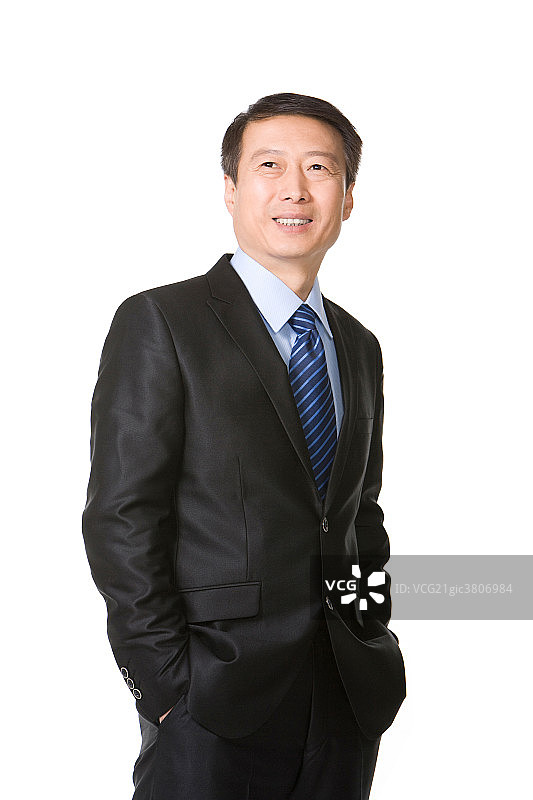 中年商务男士肖像图片素材