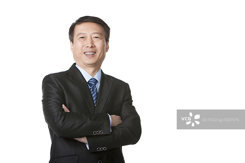 中年商务男士肖像图片素材