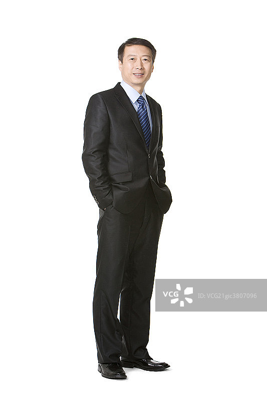 中年商务男士肖像图片素材
