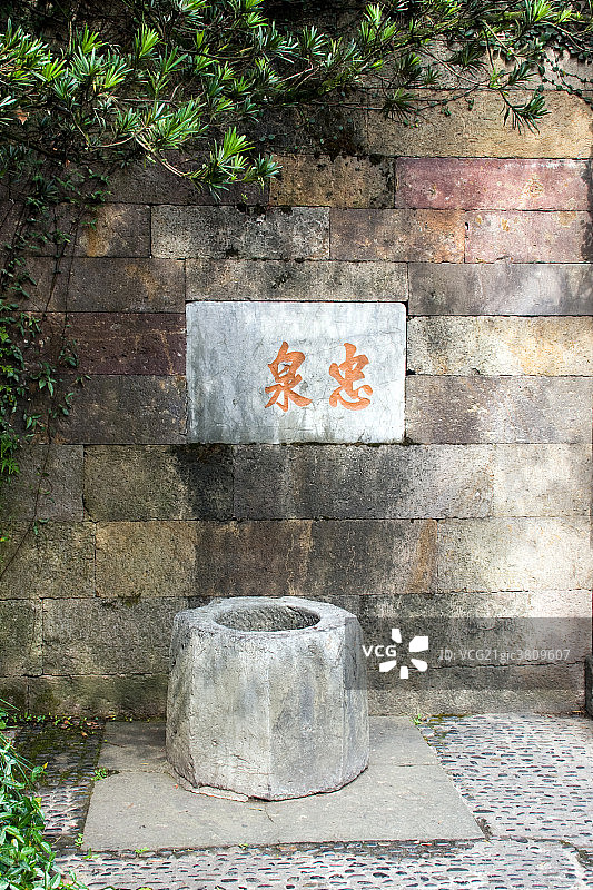 浙江省杭州岳王庙图片素材