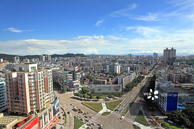 广东省江门市城市风光图片素材