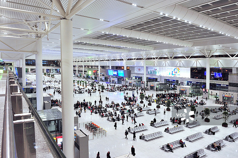 上海虹桥车站图片素材