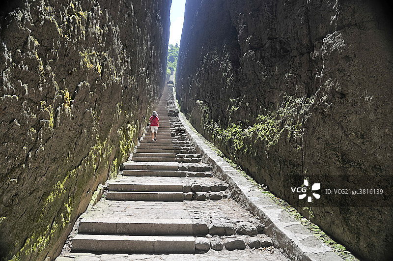 浙江江郎山风光图片素材