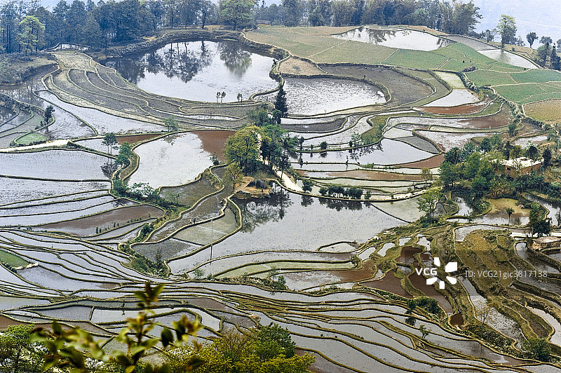 元阳梯田风光图片素材