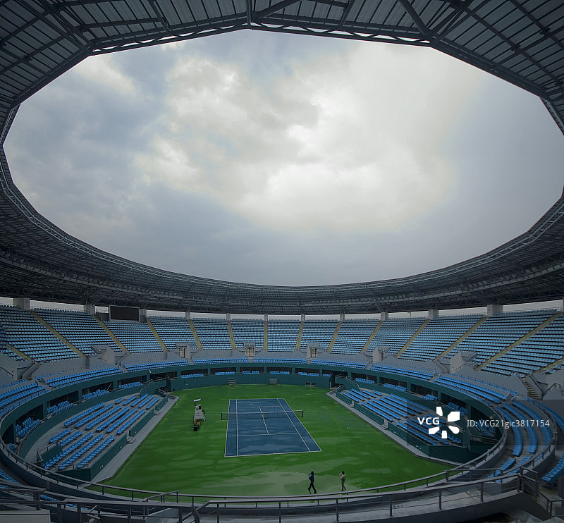 广东奥林匹克网球中心图片素材