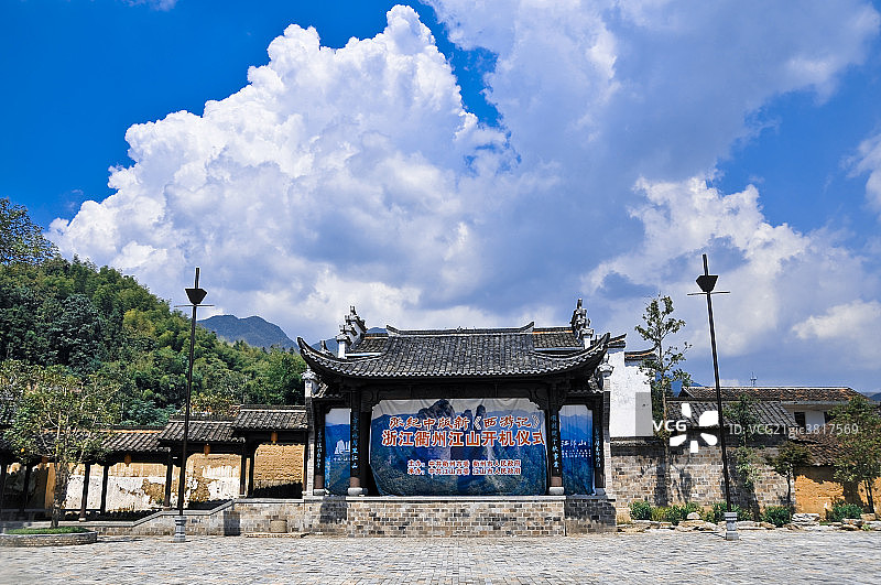 浙江二十八都古镇图片素材
