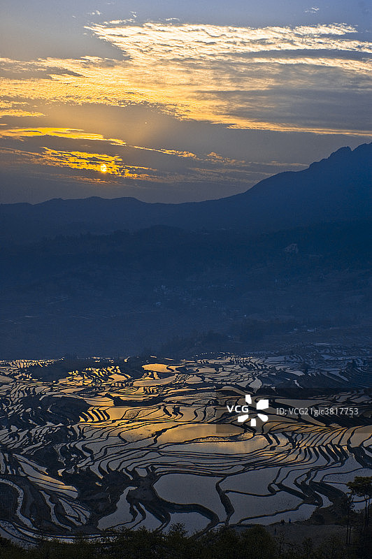 元阳梯田风光图片素材